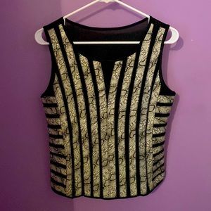 💗Sexy snakeskin faux leather blouse💗